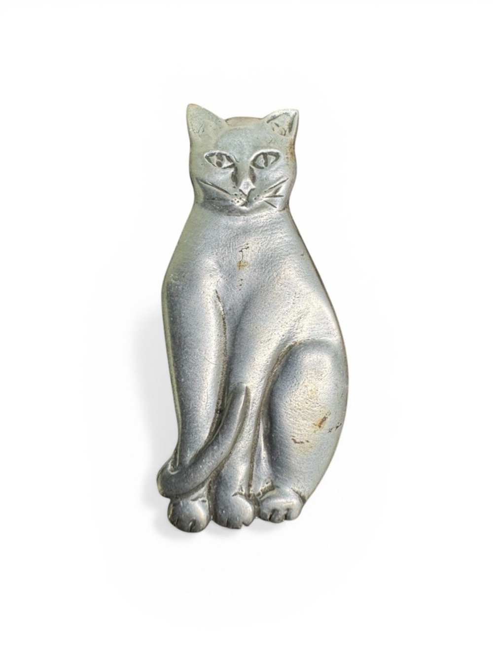 ❤️Seagull Pewter 1985 Cat Brooch Pin - Elegant Women's Jewelry
